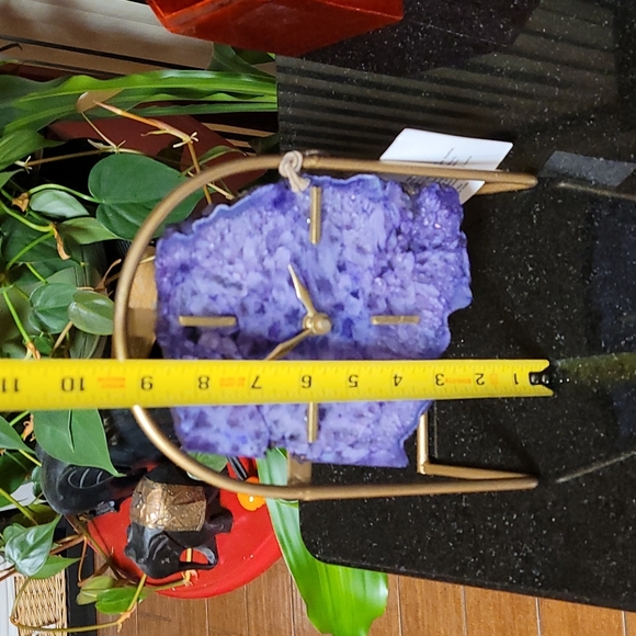 🕰Purple Agate Desktop Clock - Picture 5 of 8